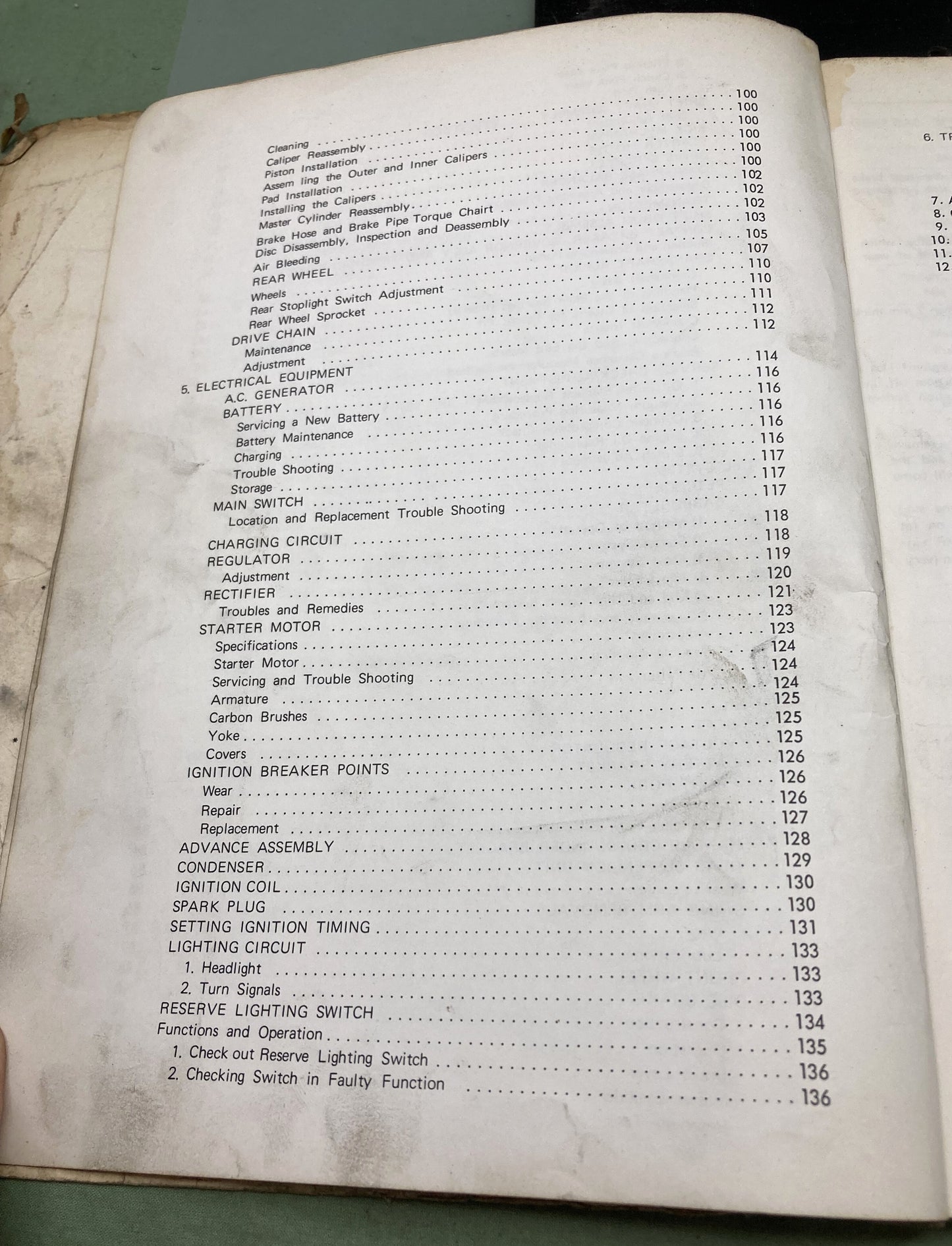 Genuine Yamaha LIT-11613-41-73 TX750 Service Manual 1973