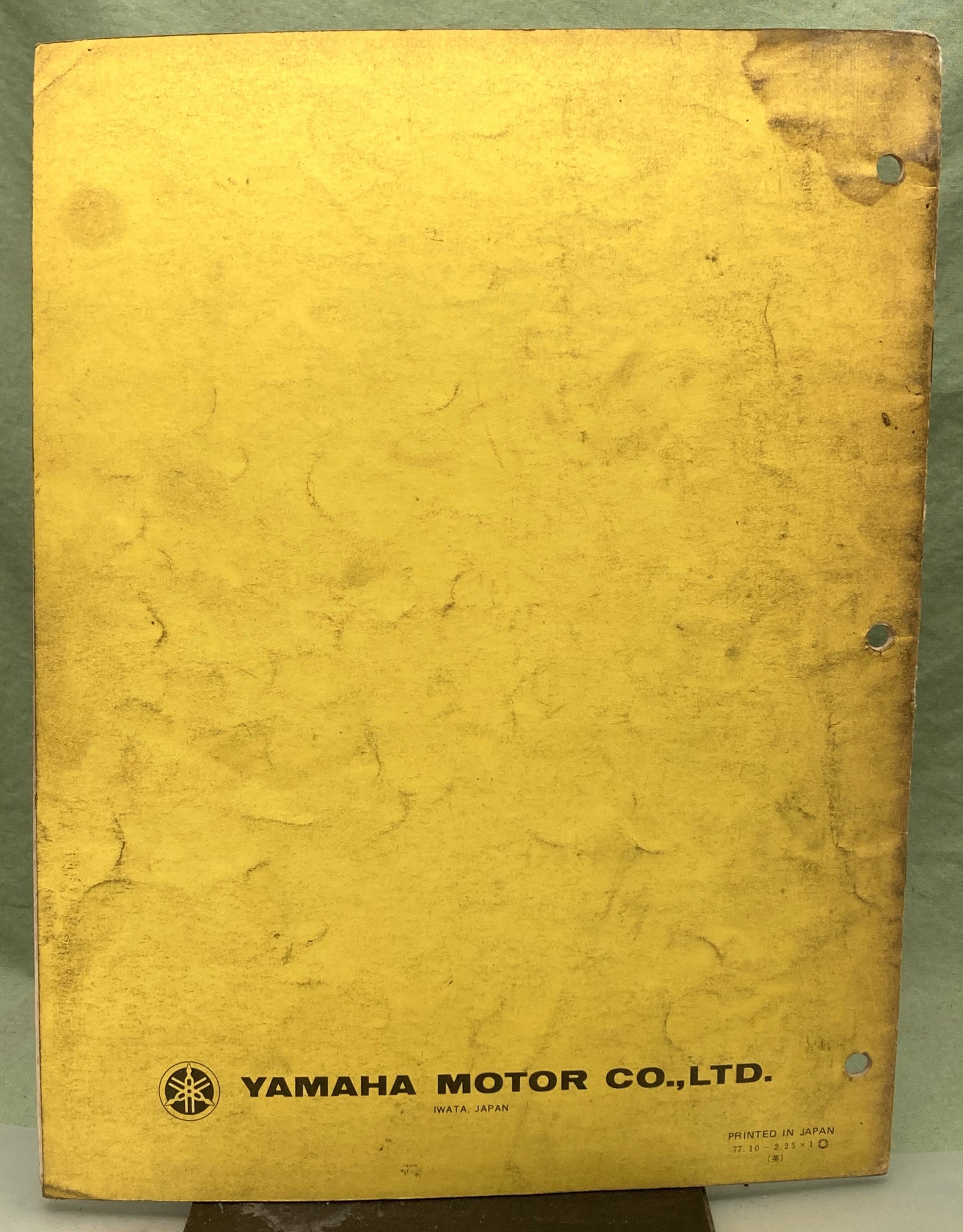 Genuine Yamaha LIT-11616-00-91 XS650SE Supp. Service Manual 1977