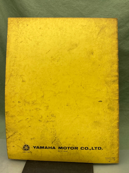 Genuine Yamaha LIT-11616-00-77 XS500E Supp. Service Manual 1977