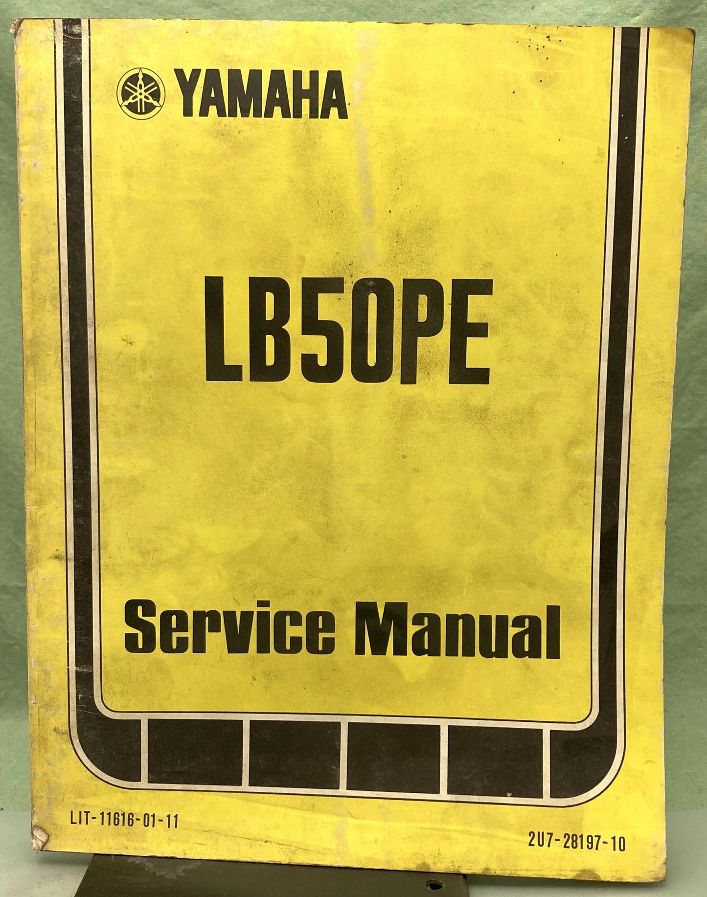 Genuine Yamaha LIT-11616-01-11 LB50PE Service Manual 1977