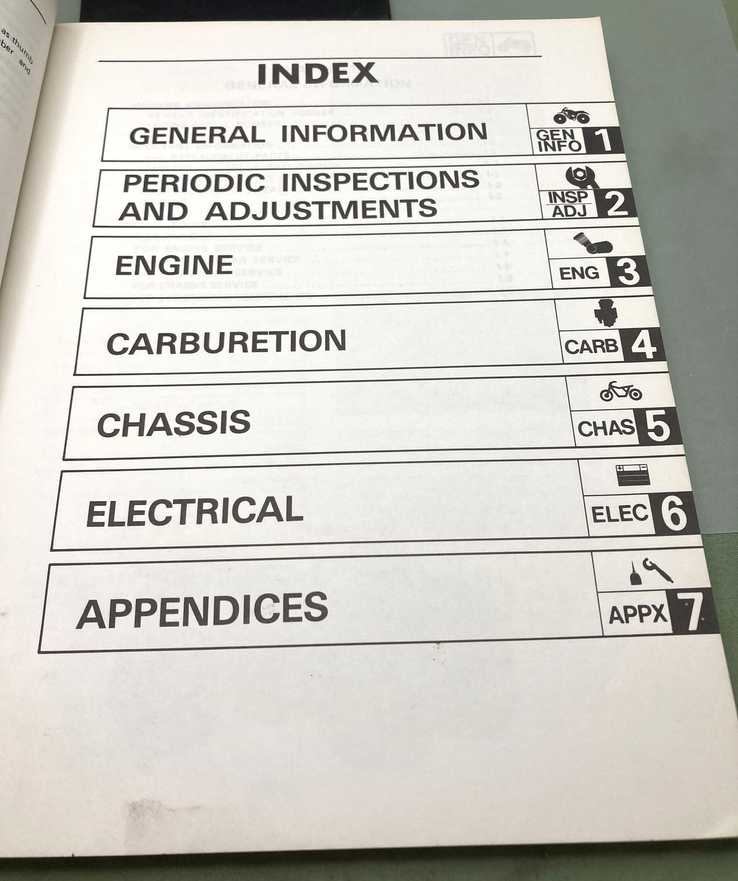 Genuine Yamaha LIT-11616-05-38 YFM350ERT Service Manual 1986