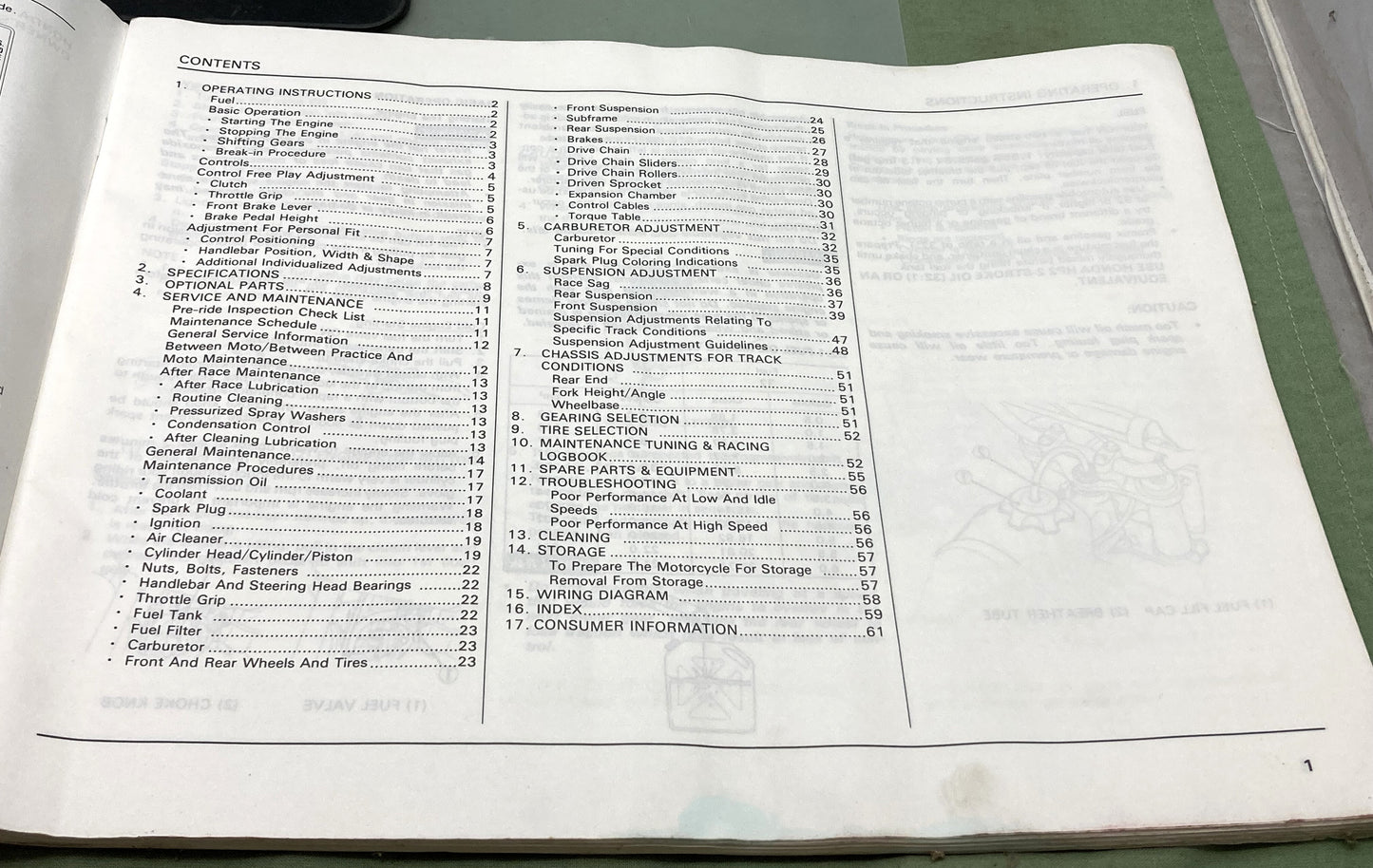 Genuine Honda 31GBF660 CR80R/CR80RB Expert Owner's Manual 1999