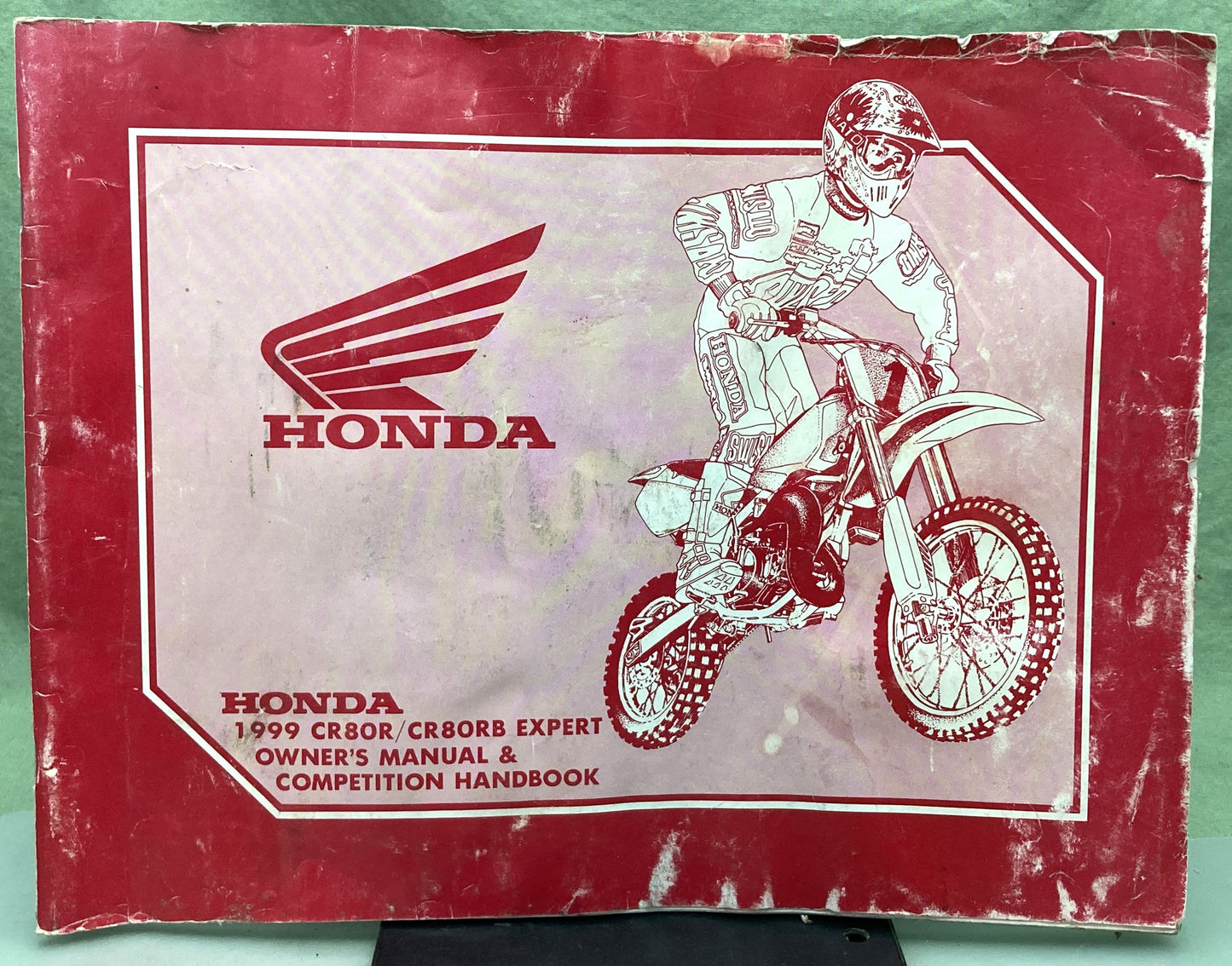 Genuine Honda 31GBF660 CR80R/CR80RB Expert Owner's Manual 1999