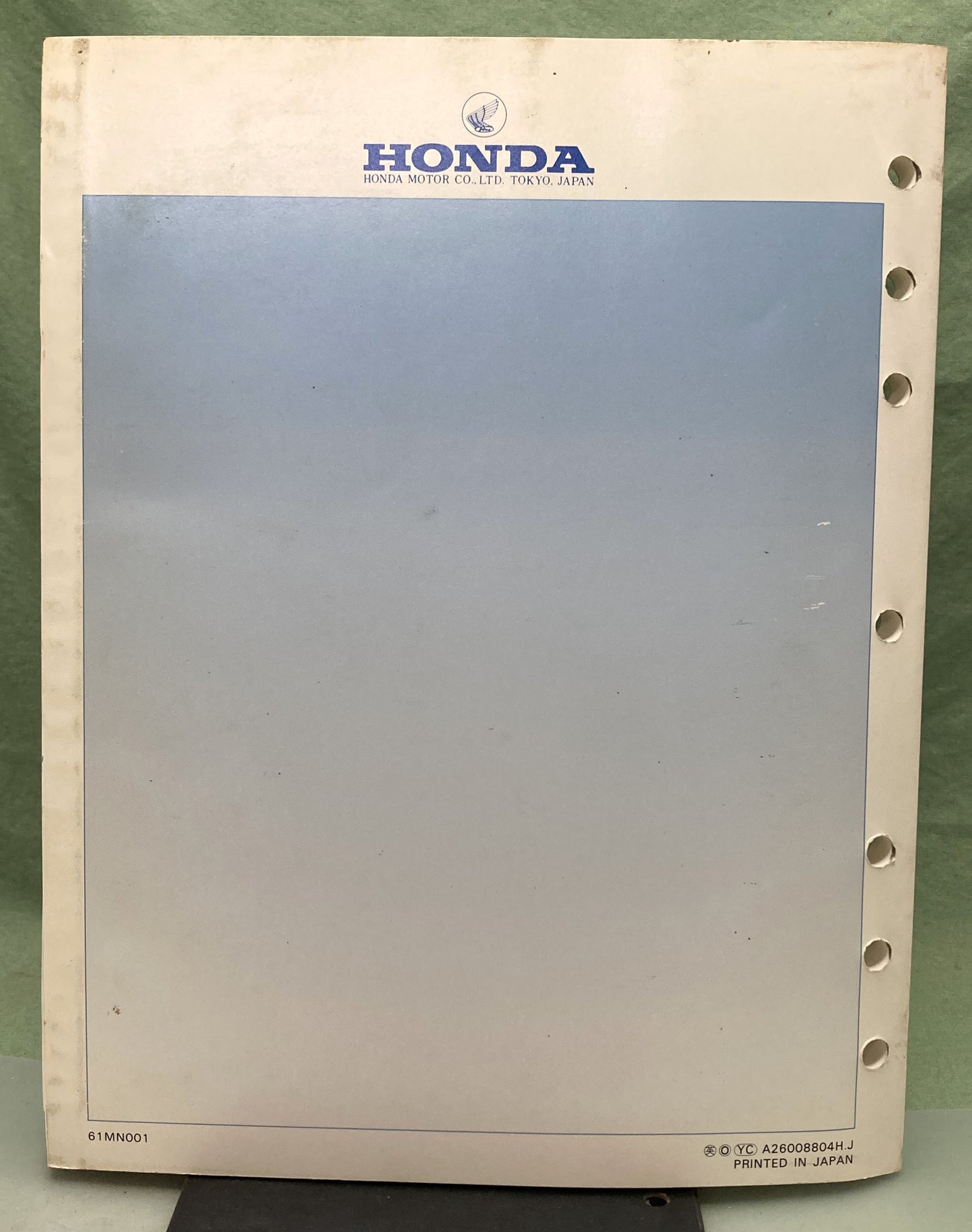 Genuine Honda 61MN001 VF700C CF750C Magna Service Manual 1988