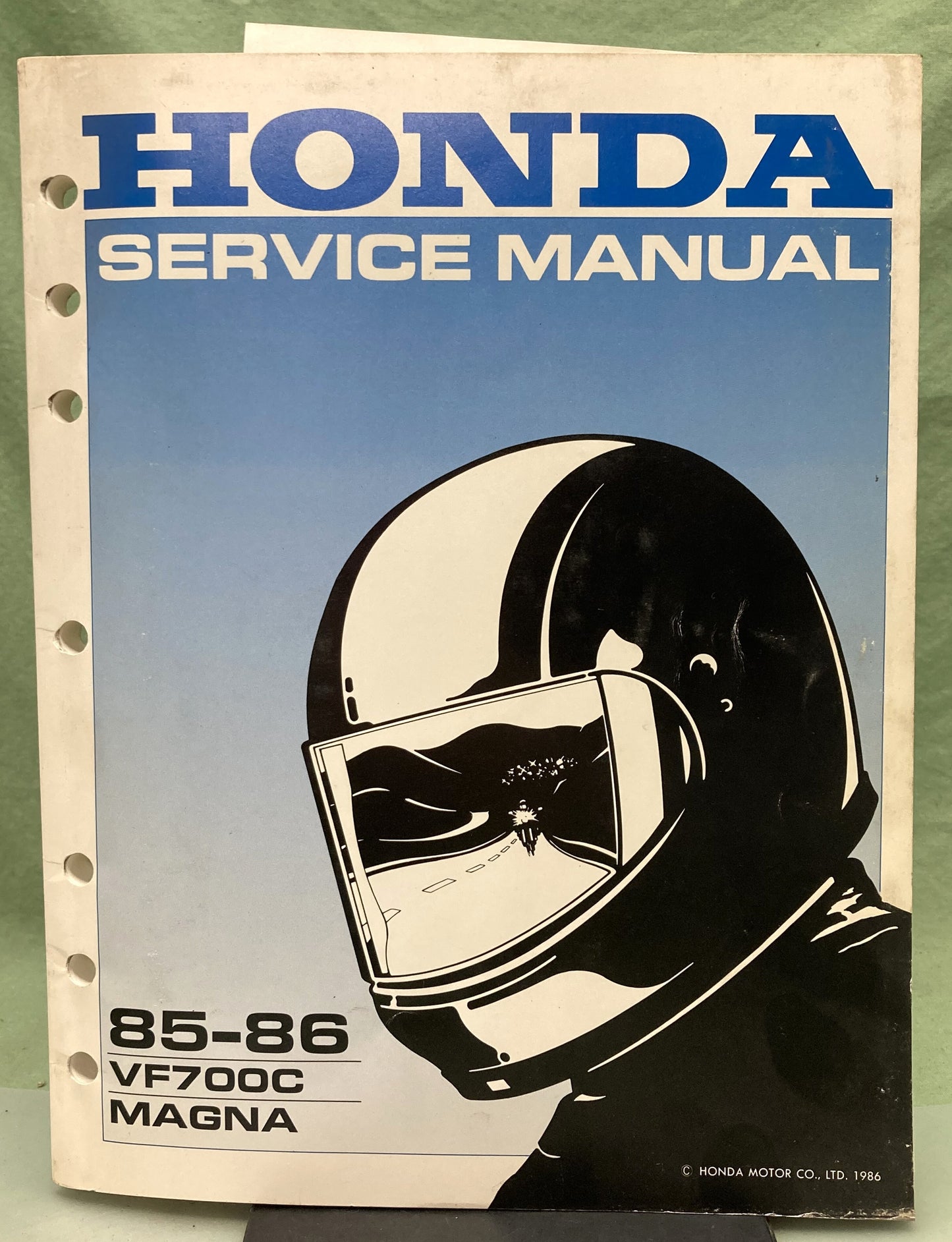 Genuine Honda 61MK301 VF700C Magna Service Manual 1986
