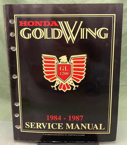 Genuine Honda 61ML950-AH GL1200 Goldwing Service Manual 1984-1987