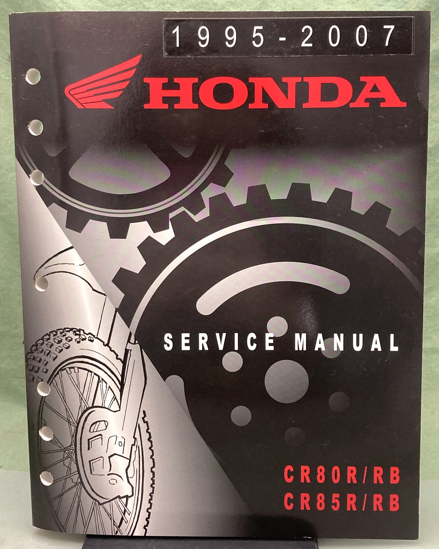 Genuine Honda 61GBF12 CR80R/RB CR85R/RB Service Manual 1995-2007