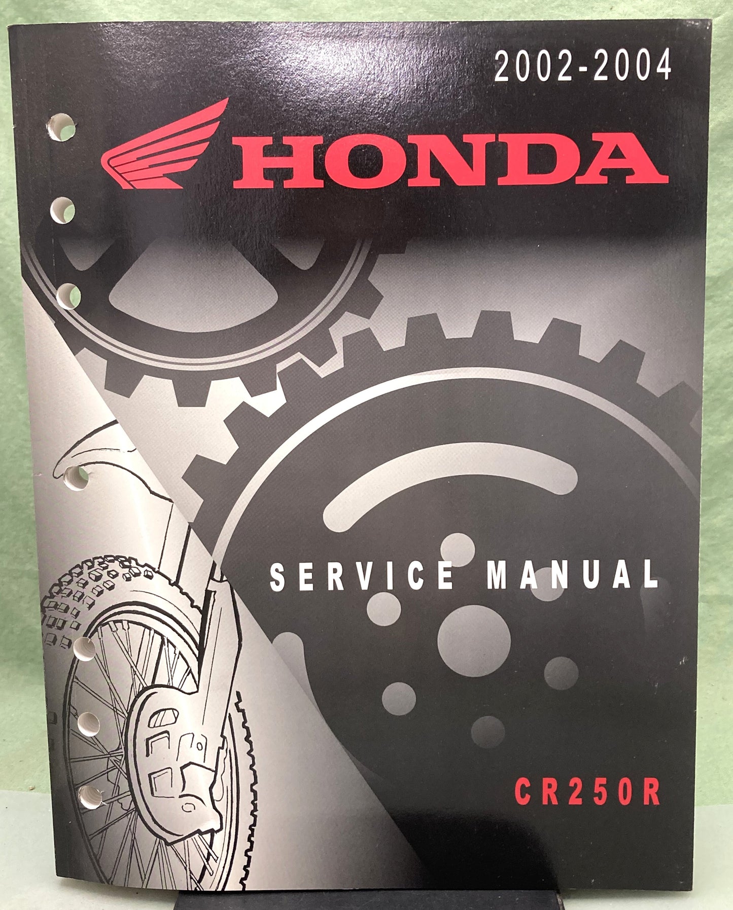 Genuine Honda 61KZ372 CR250R Service Manual 2002-2004