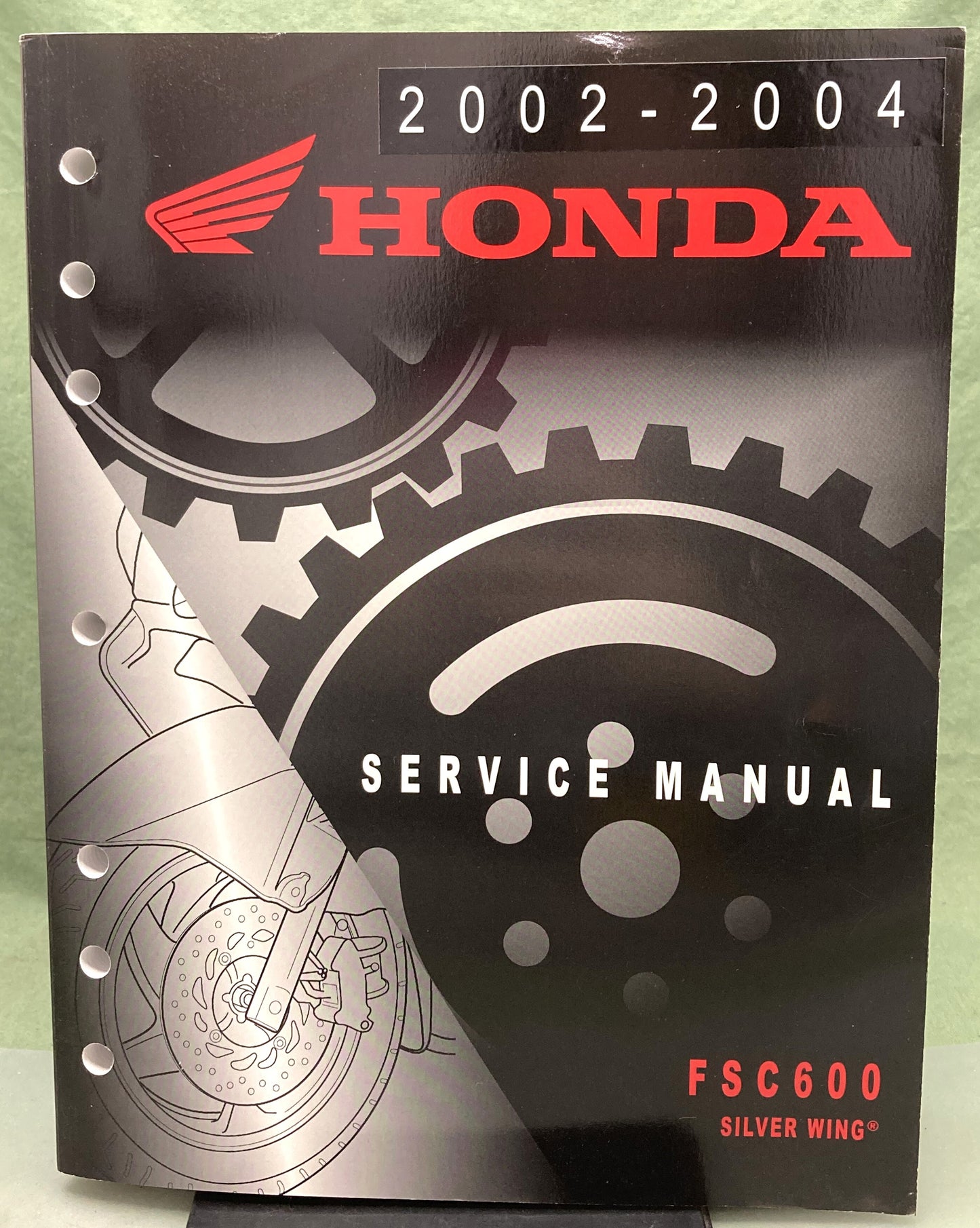 Genuine Honda 61MCT02 FSC600 Silver Wing Service Manual 2002-2004