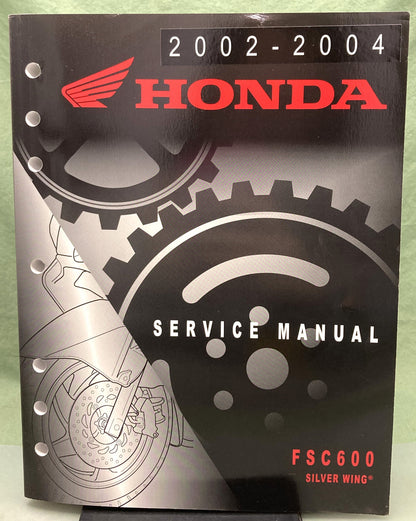 Genuine Honda 61MCT02 FSC600 Silver Wing Service Manual 2002-2004