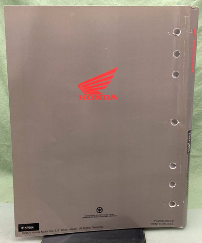 Genuine Honda 61KPB04 NSS250/A NSS250S/AS Reflex Service Manual 2001-2005