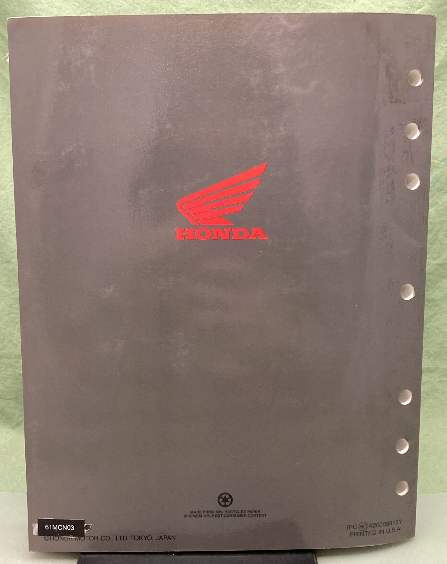 Genuine Honda 61MCN03 CB750 Nighthawk Service Manual 2000-2003