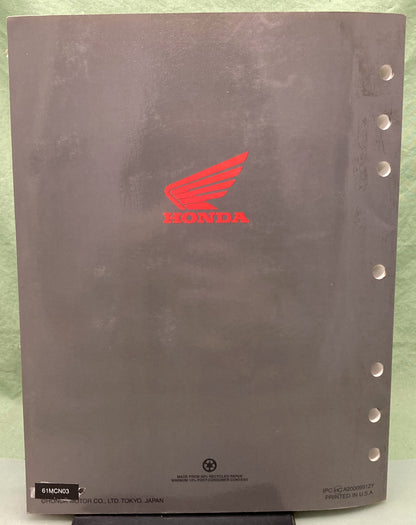 Genuine Honda 61MCN03 CB750 Nighthawk Service Manual 2000-2003