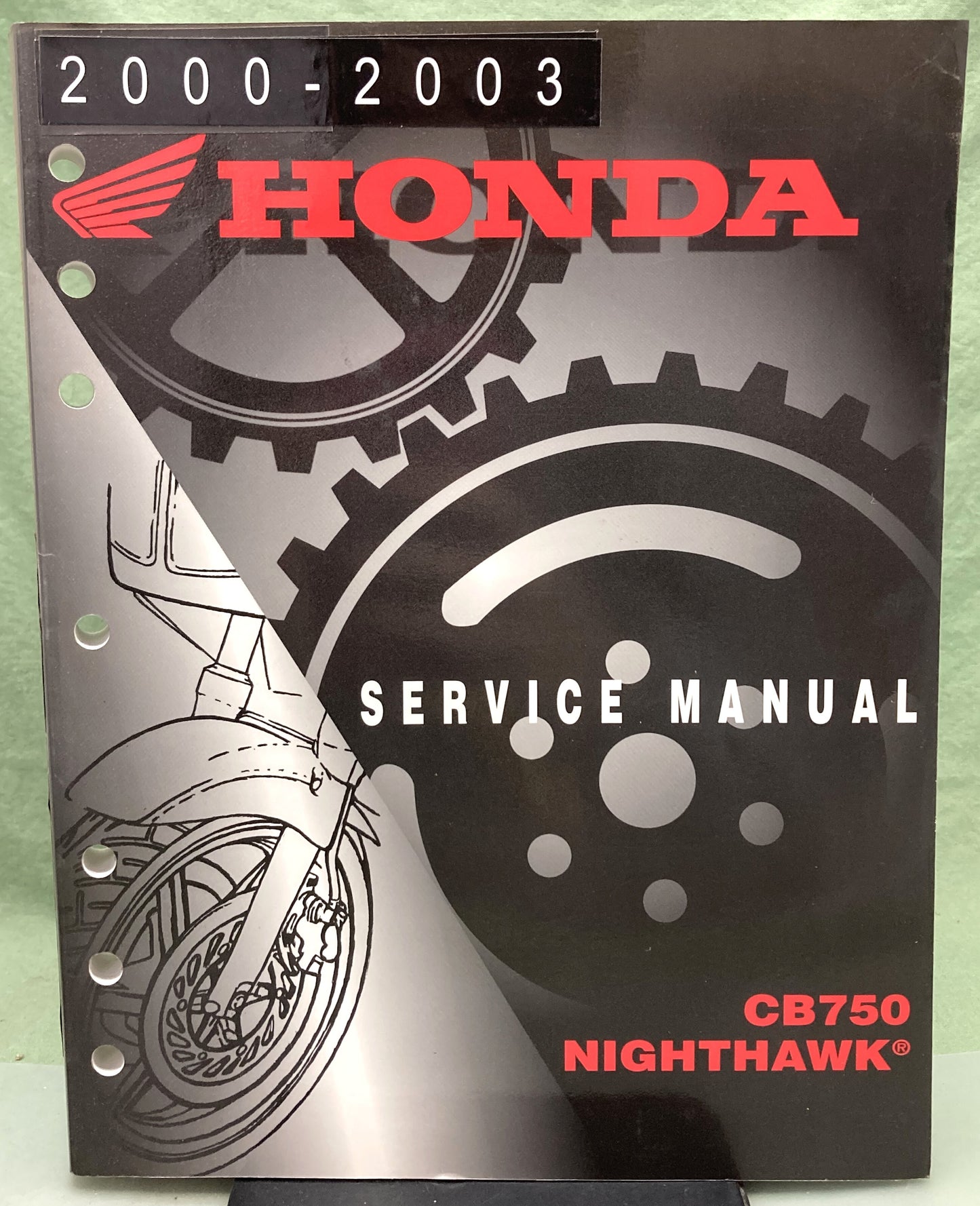 Genuine Honda 61MCN03 CB750 Nighthawk Service Manual 2000-2003