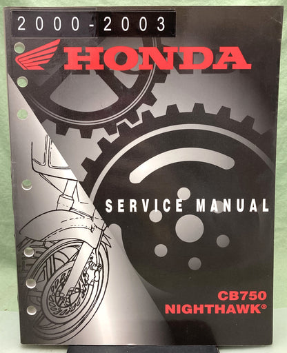 Genuine Honda 61MCN03 CB750 Nighthawk Service Manual 2000-2003