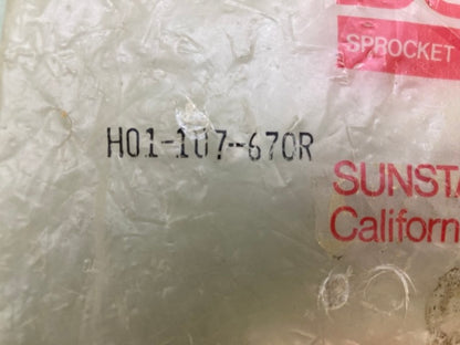Sunstar H01-107-670R Sprocket 40T New Genuine
