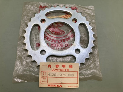 Honda 41201-375-000 Sprocket 33T New Genuine