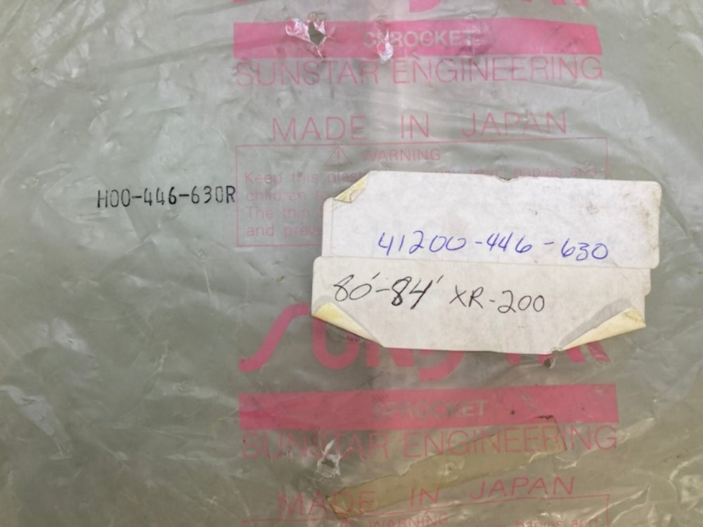 Sunstar H00-446-630R Sprocket 50T New Genuine