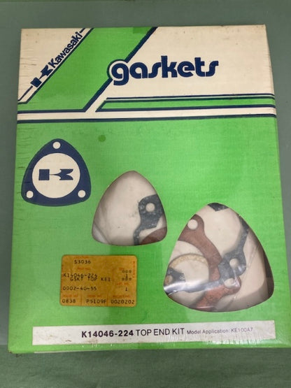 Kawasaki K14046-224 Top End Gasket Kit New Genuine