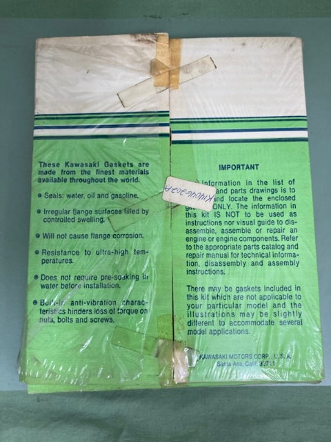 Kawasaki K14046-202A Top End Gasket Kit New Genuine