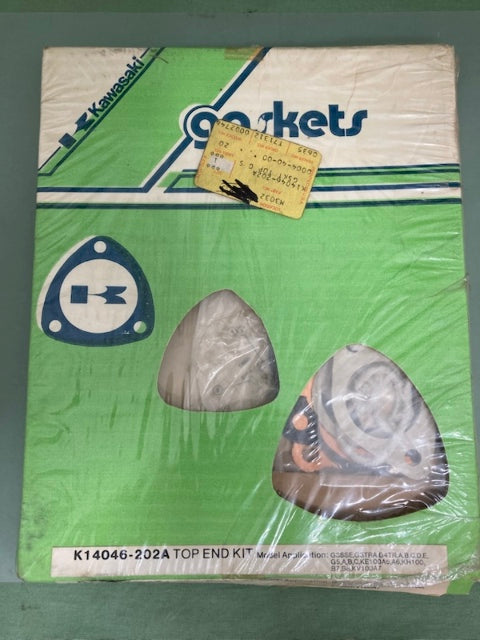 Kawasaki K14046-202A Top End Gasket Kit New Genuine
