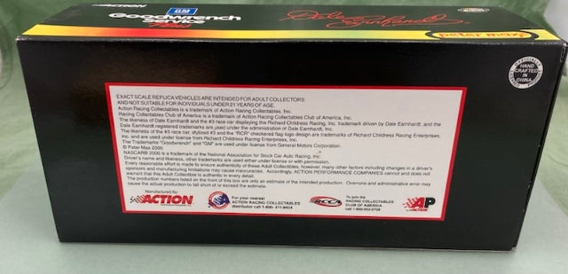 Action 1:24 Dale Earnhardt #3 GM Goodwrench Service Plus Peter Max New
