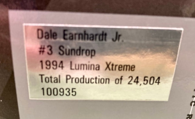 Action 1:24 Dale Earnhardt JR #3 1994 Sun Drop Lumina  Xtreme New