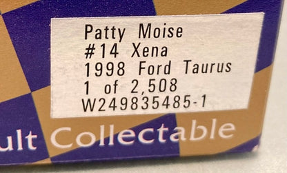 Action 1:24 Patty Moise #14 Xena 1998 Ford Taurus Bank New