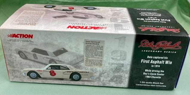 Action 1:24 Dale Earnhardt #8 1st Asphalt Win 1964 Chevelle New