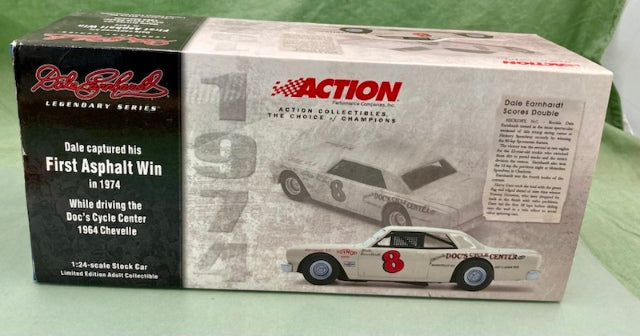 Action 1:24 Dale Earnhardt #8 1st Asphalt Win 1964 Chevelle New