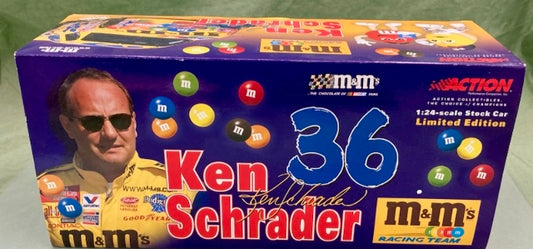 Action 1:24 Ken Schrader #36 M&M's 2001 Grand Prix New