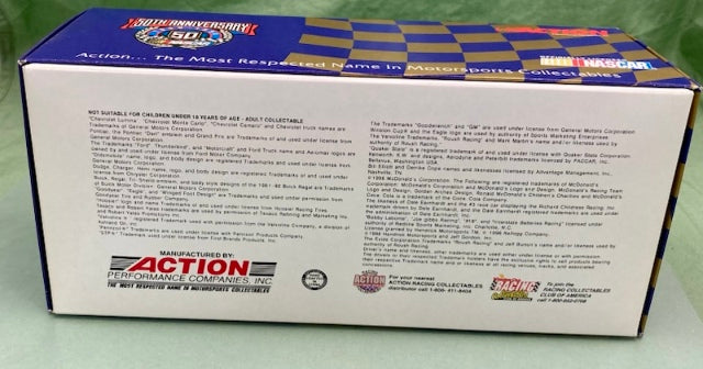 Action 1:24 Dale Earnhardt Jr. #1 Polar Bear 1998 Monte Carlo Bank New