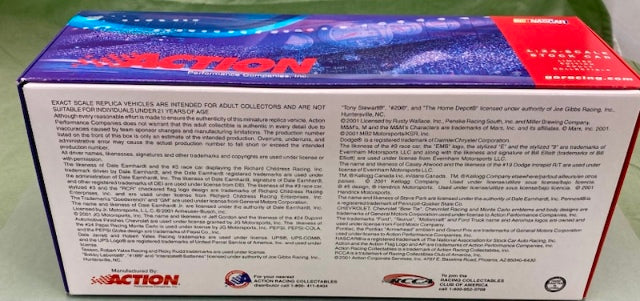 Action 1:24 Bobby Labonte #18 Interstate Batteries/ Coca-Cola Polar Bear New