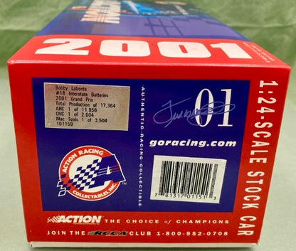 Action 1:24 Bobby Labonte #18 Interstate Batteries 2001 Grand Prix New