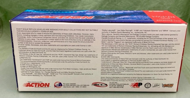 Action 1:24 Bobby Labonte #18 Interstate Batteries 2001 Grand Prix New