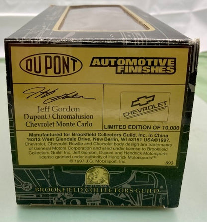 Brookfield Collectors Jeff Gordon Dupont / Chevrolet monte Carlo New