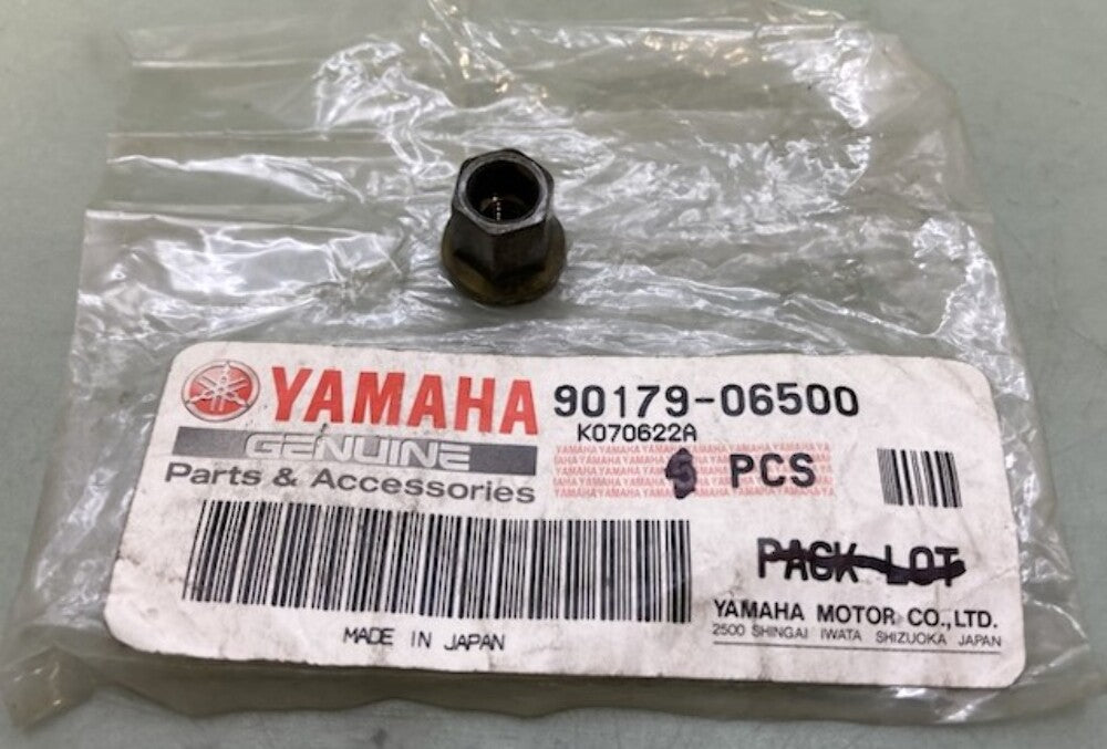 Qty 2 Yamaha 90179-06500 Nut, Spec'l, Shape New Genuine