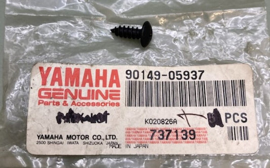 Qty 3 Yamaha 90149-05937 Tapping Screw New Genuine