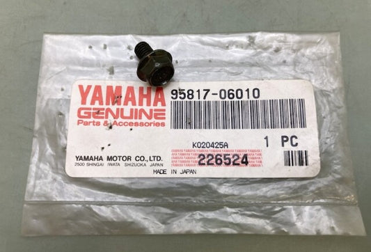 Qty 2 Yamaha 95817-06010 Flange Bolt New Genuine