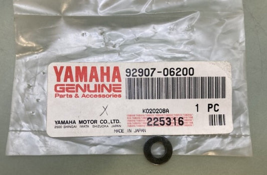 Qty 4 Yamaha 92907-06200 Washer (6Ta) New Genuine
