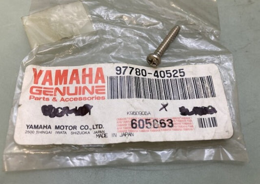 Qty 3 Yamaha 97780-40525 Tapping Screw New Genuine