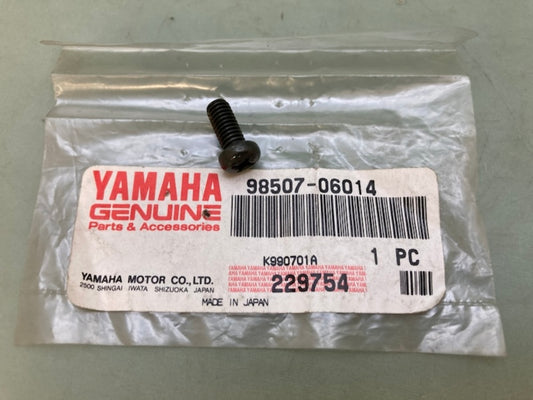 Qty 2 Yamaha 98507-06014 Pan Head Screw New Genuine