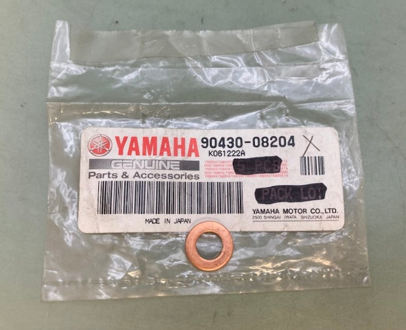 Qty 2 Yamaha 90430-08204 Gasket New Genuine
