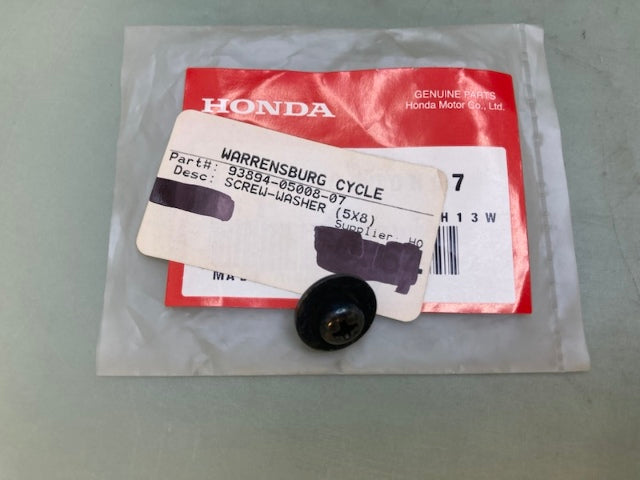 Honda 93894-05008-07 Screw-Washer New Genuine