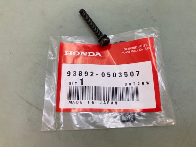 Qty 3 Honda 93892-0503507 Screw-Washer New Genuine