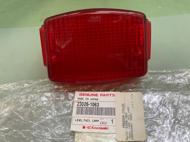 Kawasaki 23026-1063 Tail Lamp Lens New Genuine