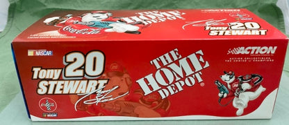 ACTION CWB TONY STEWART 2001 HOME DEPOT COCA-COLA POLAR BEAR 1:24 New