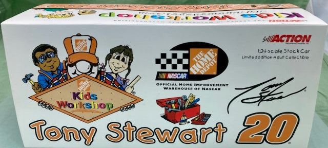 Action Tony Stewart Home Depot/Kids Workshop 2000 Grand Prix 1:24 New