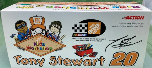 Action Tony Stewart Home Depot/Kids Workshop 2000 Grand Prix 1:24 New