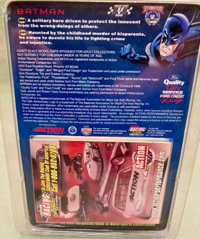 Action 1:64 Dale Jarrett #88 Quality Care/ Batman 1998 Ford Taurus New